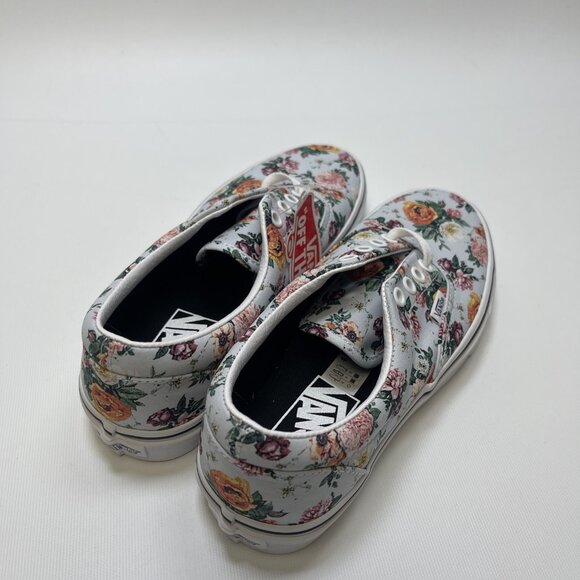 Vans Era Garden Floral Retro Flowers wallpaper AOP Skate Low Top Wom Sz 7 US New - Picture 4 of 12